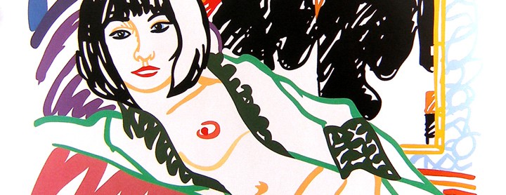 Tom-Wesselmann-Monica-in-Rob-with-her-Motherwell