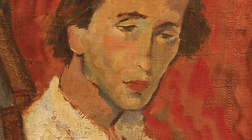 Vojo-Dimitrijevic-Portret-slikara-Mujezinovic-Ismeta