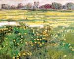 Pejzaž iz Bonnevilla. Savoye, oko 1909.