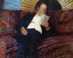Vlaho Bukovac: Portret oca, 1897.