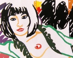 Tom Wesselmann: Monica in rob with her motherwell