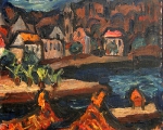 Milan Konjović: Pejzaž s primorja, 1938.
