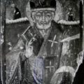 Ruski majstor - Sv. Nikola poc. XVIII v., tempera na dasci, 28,5 X 23,5 X 2,5 cm