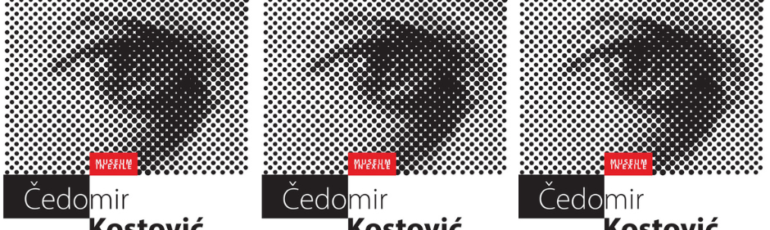 Najava izlozbe plakata Cedomira Kostovica